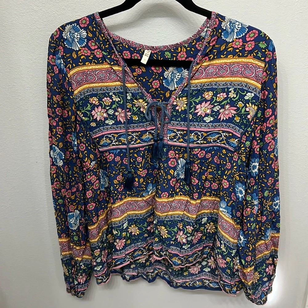 🦄 SPELL 🦄 RARE LIMITED EDITION Folktown Blouse - Picture 1 of 5